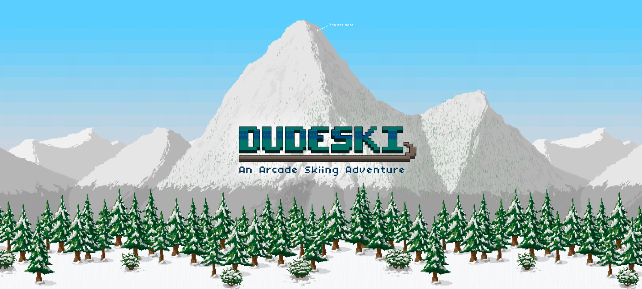 Screenshot of dudeskigame.com